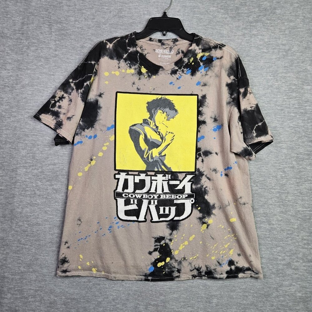 Cowboy Bebop Anime See You Space Cowboy Tie -Dye T-shirt Size XL (46/48)